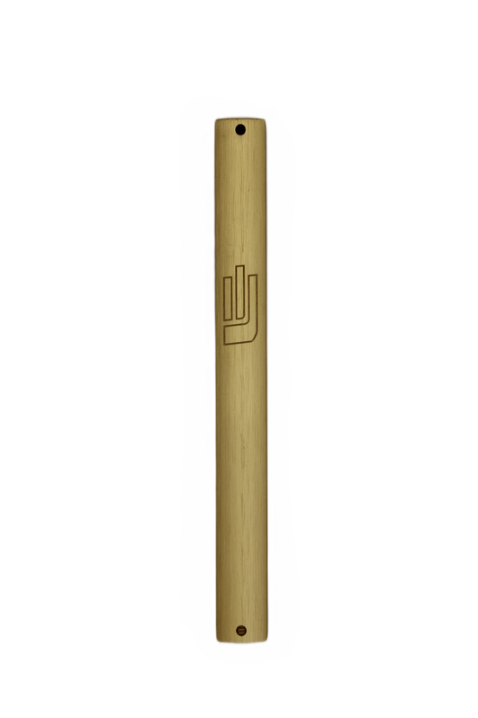 GOLD SANDBLAST  Mezuzah Case Durable Waterproof Aluminum