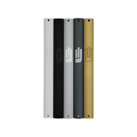 BLACK SANDBLAST  Mezuzah Case Durable Waterproof Aluminum