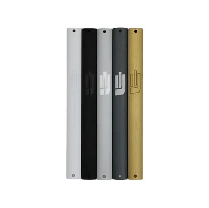 BLACK SANDBLAST  Mezuzah Case Durable Waterproof Aluminum