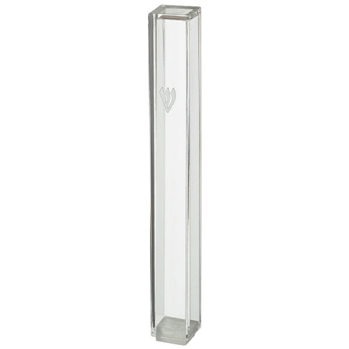 Lucite Acrylic Mezuzah Case Adhesive Multiple Sizes
